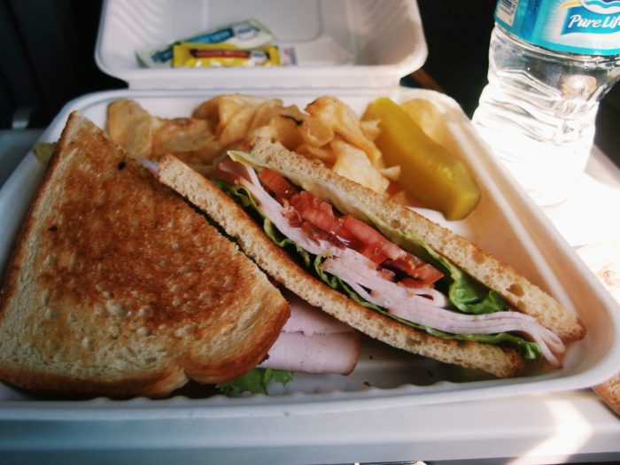 Amtrak Lunch Sandwich 2